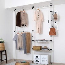 가화행거 3단바구니수납다용도철망행거3LB3302M1, 없음