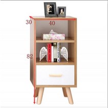 침대 원목 협탁 600 2단 3단 미니 서랍장 이케아 네스나 햄네스 라탄테이블 사이드테이블 13, 02, 협력사