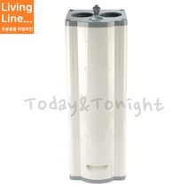 Kitchen 고급 일회용 종이컵 수거함 일회용컵 디스펜서 2구 커피 물받이 컵꽂이 수거기, [ 1개 ]