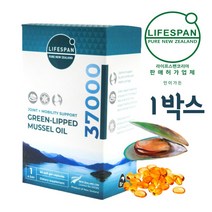 라이프스팬 초록입홍합 37000 60캡슐, 60정, 1개