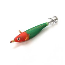 야마시타 토토슷테 타입 수평 에기 축광 쭈꾸미 갑오징어 문어 채비, 4.수평에기 레드그린