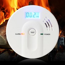 Zio-Biz 건전지증정 일산화탄소경보기 고급 CO측정기 안전용품 비상용품 가스유출 휴대용 (CO_premium), 1개