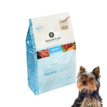 네츄럴코어 유가농 에코 5B 퍼피 연어 작은알갱이 사료, 1kg, 1개