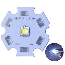 UV랜턴 라이트 레진 젤네일램프 젤램프 UV램프 Cree XPG2 LED 손전등 전구용 콜드 화이트 6500K 뉴트럴 4500k 15W, 7.Cold White 6500k  With 20MM