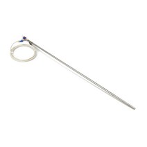 온도센서 FTARP08 PT100 4 선 2m PTFE 케이블 500mm 316L 스테인레스 스틸 유연한 프로브 RTD 온도 센서, [01] A 4mm diameter