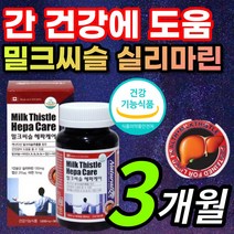 대용량 캐나다 수입 고함량 밀크씨슬 밀크시슬 밀크시스 밀크티슬 밀크티술 추출물 실리마린 실리마리 피곤한 지친 지치는 직장인 부모님 간 건강 기능 도움 영양제 + 알 약 케이스증정, 1개, 3개월 / 1통