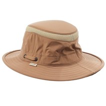 Tilley Standard LTM5 Airflo 미디엄 브림 재활용 올리브 19.5cm(7 1/2인치), Dark Tan_7 1/2