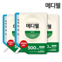 메디웰 RTH 화이바 500ml x 20팩+주입세트 20개입 환자식, 색상:옵션없음, 단품