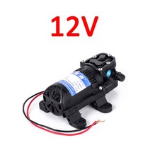 Durable DC 12V 70PSI 3.5L/min Agricultural Electric Water Pump Black Micro High Pressure Diaphragm S