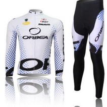 사이클져지 긴팔 티 바지 세트 유니폼 남자 빅사이즈 자전거 싸이클 ORBEA
