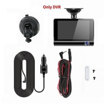4.0인치 자동차 블랙박스 3카메라 렌즈 24H HD 1080P 3채널, 32G TF Card