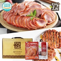 진심오리 [진심오리] 선물세트 진심1호(훈제슬라이스600gx2팩 떡갈비400gx2팩)