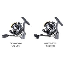 2022 최신 스피닝 낚시 릴 2000 - 7000 초경량 최대 드래그 15kg 5.2:1 서프캐스팅 스피닝 릴 바닷물 지깅 릴, 은회색, 6000 시리즈