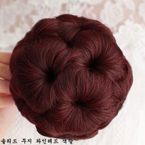 Makone 똥머리 가발 만두머리 올림머리가발 똥머리 가발 여성가발, 옵션5