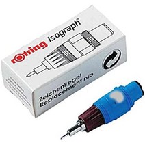 rotring 로트링 s0217870 로틀링 아이소그래프 스피어닙 닙, 0.1mm