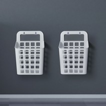 [익일출고] 강블리 벽걸이 빨래바구니, 대형, 그레이