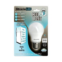키친에이드 냉장고용 Un-Edison 3W Cool Light 40W 등가 120V E26 White 6000K A15