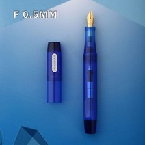 새학기 입문용 Majohn C3 투명 대용량 만년필 스포이드 필링 펜 및 컨버터 EF/F 아이누리타 펜촉 잉크 선물 세트, CN, B-F