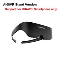 게임 가상현실 VR 3D IMAX 안경 프로 가상 현실 VR AR 안경 Shinecon 4K VR 헤드셋 AI08 Android 용 거대한, 01 green