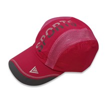 TORIMALL 런웨이브 SPORTS 매쉬 등산캡모자, 핑크