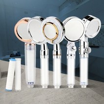 필터 샤워기 욕실 샤워헤드 수압상승 여행 석회수 태국 다낭 정수 동남아 준비물, 필터 3P, 워터풀W