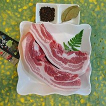 명절 추석 캠핑 통삼겹살 1Kg 에어프라이어통삼겹 에어프라이, 2 5cm, 상세페이지 참조