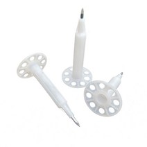인테리어 고정 못 철 벽 단열 합판 타카 네일 나사, 플라스틱 손톱 길이 4CM 200 세트