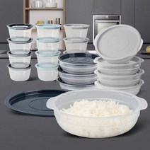 오네뜨 쿡앤밥 냉동밥보관용기 집밥소분 냉장고반찬 정리수납, 단품, 4개