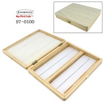 97-0100 슬라이드 글라스박스(목재), 단품