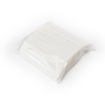 스트롱팩토리 PLA생분해 친환경 일자빨대 화이트 25cm 300개입, 10팩