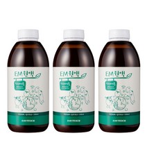 에버미라클 1+1+1 EM 발효원액 500ml/다용도살림꾼/청소/항균/탈취/희석사용, 1+1+1 EM 원액 500ml