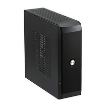 Goodisory 0.6mm SECC 미니 ITX Black Des탑 Computer Chassis 미디 타워 검정 컴퓨터 엔클로저&스탠드 229332, 01
