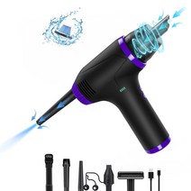 전동 에어 더스터・청소기 1대 2역 78000RPM 풍선력 17000PA 흡인력 15000mAh