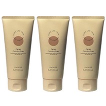 미샤 크리미 라떼 카카오 클렌징 폼 3개세트 (172ml+172ml+172ml) (NEW)