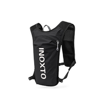 초경량 트레일러닝 조끼 베스트 등산가방 아웃도어 백팩 트래킹 마라톤, 블랙 화이트