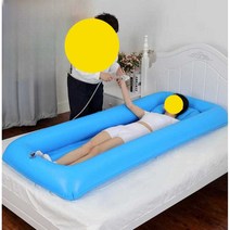 환자 목욕 침대 요양원 간병 시트 에어매트 방수 장기, 단일레이어+전기샤워+전기공기펌프+수리접착제