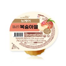 [뉴케어] 영양간식 복숭아젤 100g, 30개