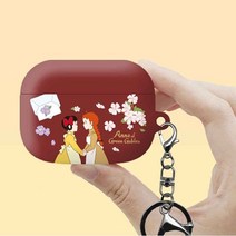 에어팟프로 하드케이스 빨간머리앤 W6C7229, 수앤진쿠팡 본상품선택, 수앤진쿠팡 02패턴_버건디