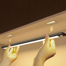 벽난로 USB 충전식 주방 Led 모션 센서 옷장 조명 캐비닛 캐비닛 아래 야간 조명, [24]