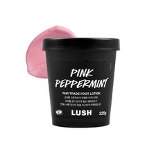 LUSH 러쉬 핑크 페퍼민트 225g 풋 로션발로션발관리 100%정품 158601