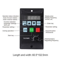 파워 서플라이 RS485 VFD 주파수 변환기 750W 3 상 모터 드라이버 추가 MCU T13750W12H 단상 입력 간단한