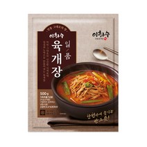 [이화수] 대파 차돌 고기많은 일품 육개장 500g 3팩 6팩 10팩, 500g 10팩, 10개