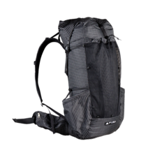 케일배낭 마운틴로버 3f ul gear qidian pro ul 배낭 야외 등산 가방, 검은색