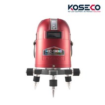 코세코 KC-980 레드 레이저 레벨기 8배 밝기, 포함