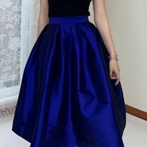 [설세라] A라인 벌룬 플레어 롱스커트