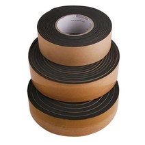 EVA 단면 스폰지테이프 흑색 폭 25mm 두께선택, 두께10mm