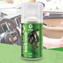 CHEIL 1+1 국산 차량용 원터치 공기살균 연막 탈취제 훈증캔 에어컨 히터 송풍구 냄새 제거 히톤치드향균, 150g, 2개