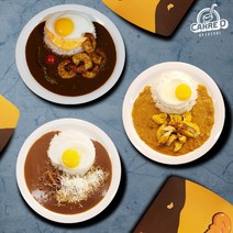 [카렝] ★무료배송 + 체험단 3팩 세트★ 골라담기 수제카레 간편식 즉석카레 요리 간편조, 옵션선택:쉬림프 (매운맛)