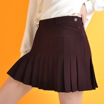 UW-81 뒷 부분 밴딩 주름 플리츠 큐롯 치마바지 가을 겨울 랩 스커트 골프치마 큐롯치마 캐쥬얼치마 단체복 빅사이즈 버건디 블랙 여성골프웨어