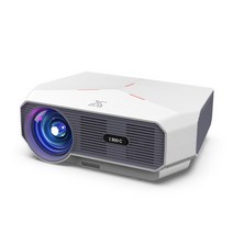 신형 빔프로젝터 소형 휴대폰 일체형 고화질 4K 미니 와이파이 마이크로 3D 홈시어터 인박카, 화이트_패키지 A